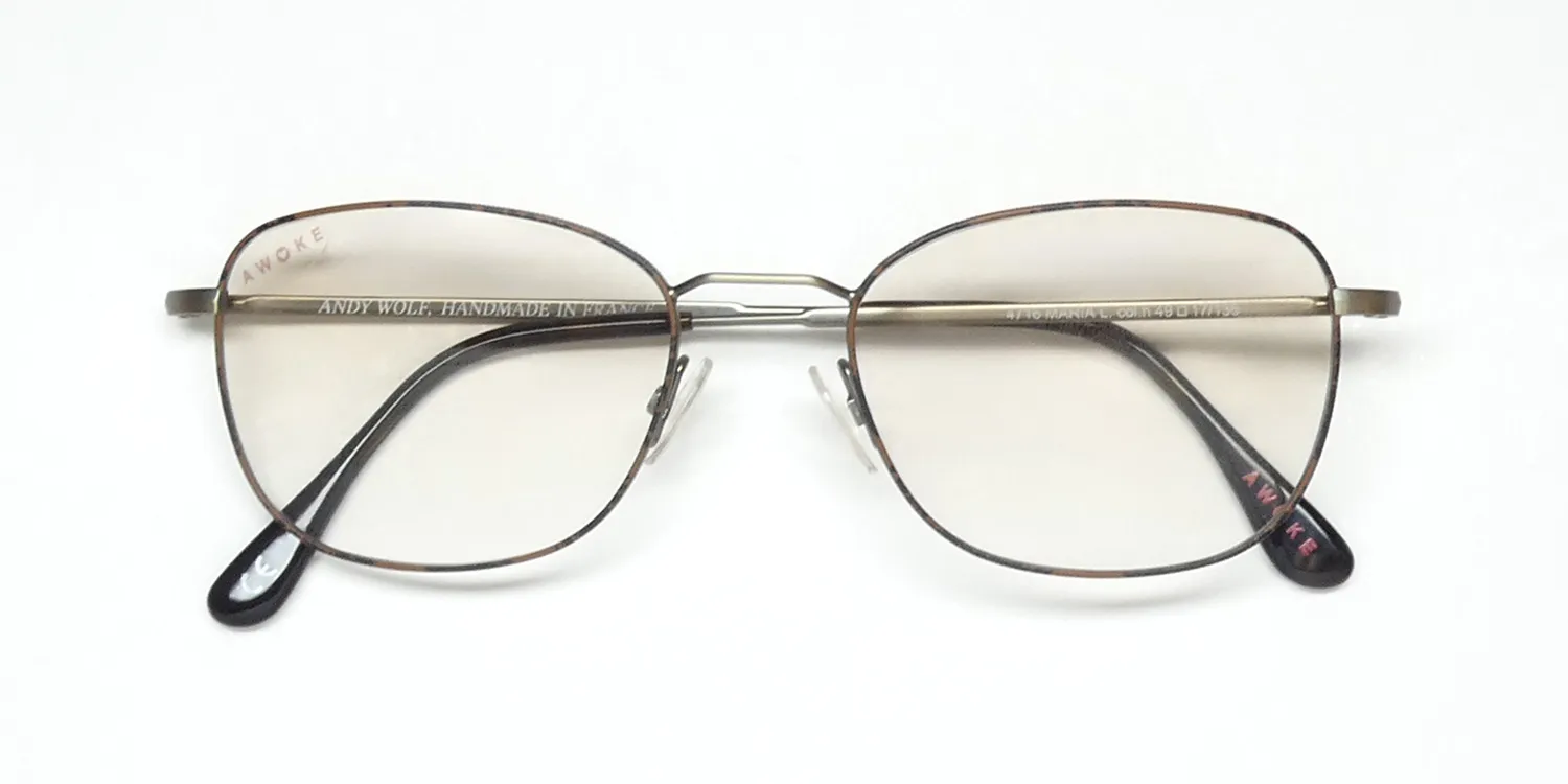 Andy Wolf 4716 h Eyeglasses Tortoise 49mm 2