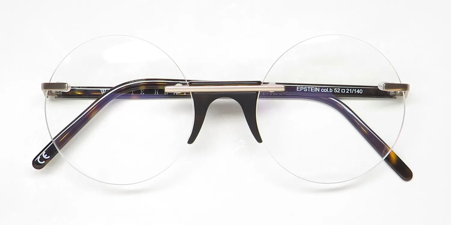 Andy Wolf Epstein b Eyeglasses Tortoise 52mm 2
