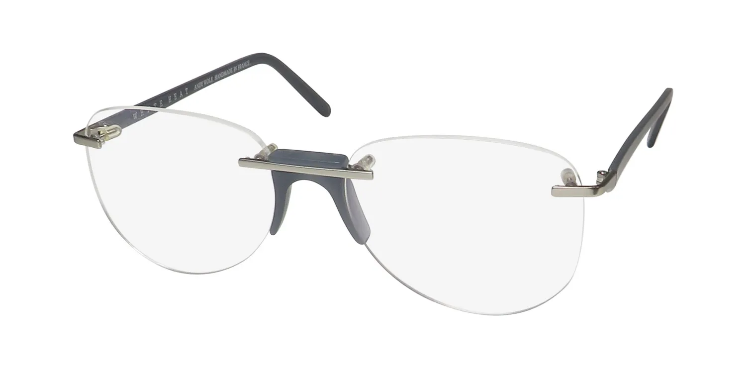 Andy Wolf FARIA f Eyeglasses Gray 56mm