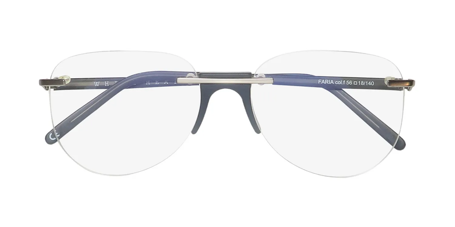 Andy Wolf FARIA f Eyeglasses Gray 56mm 2