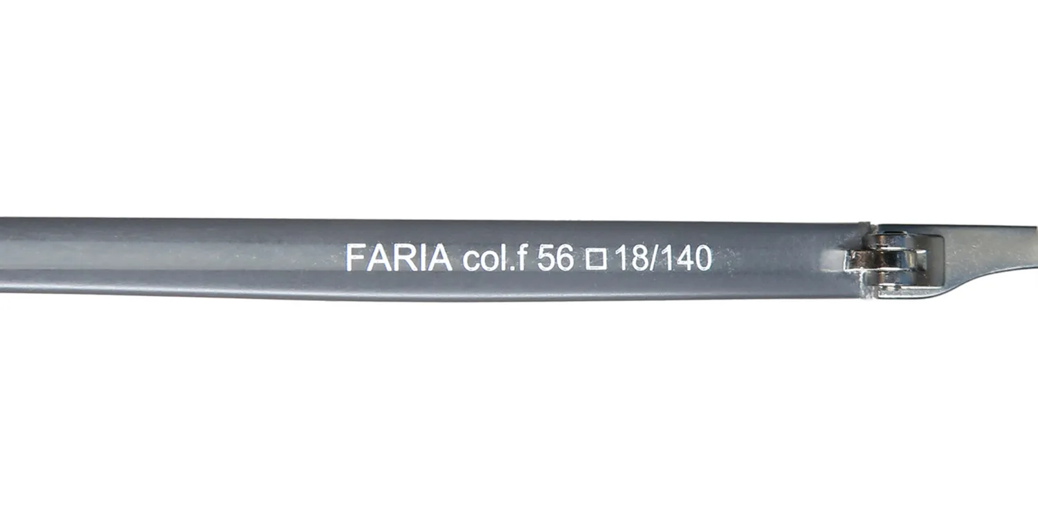 Andy Wolf FARIA f Eyeglasses Gray 56mm 8