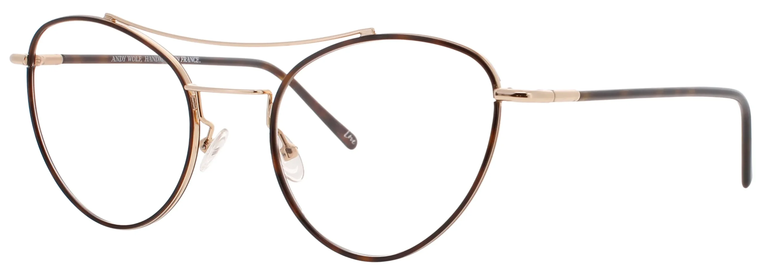 Andy Wolf 4717 B Eyeglasses Gold 53mm Women
