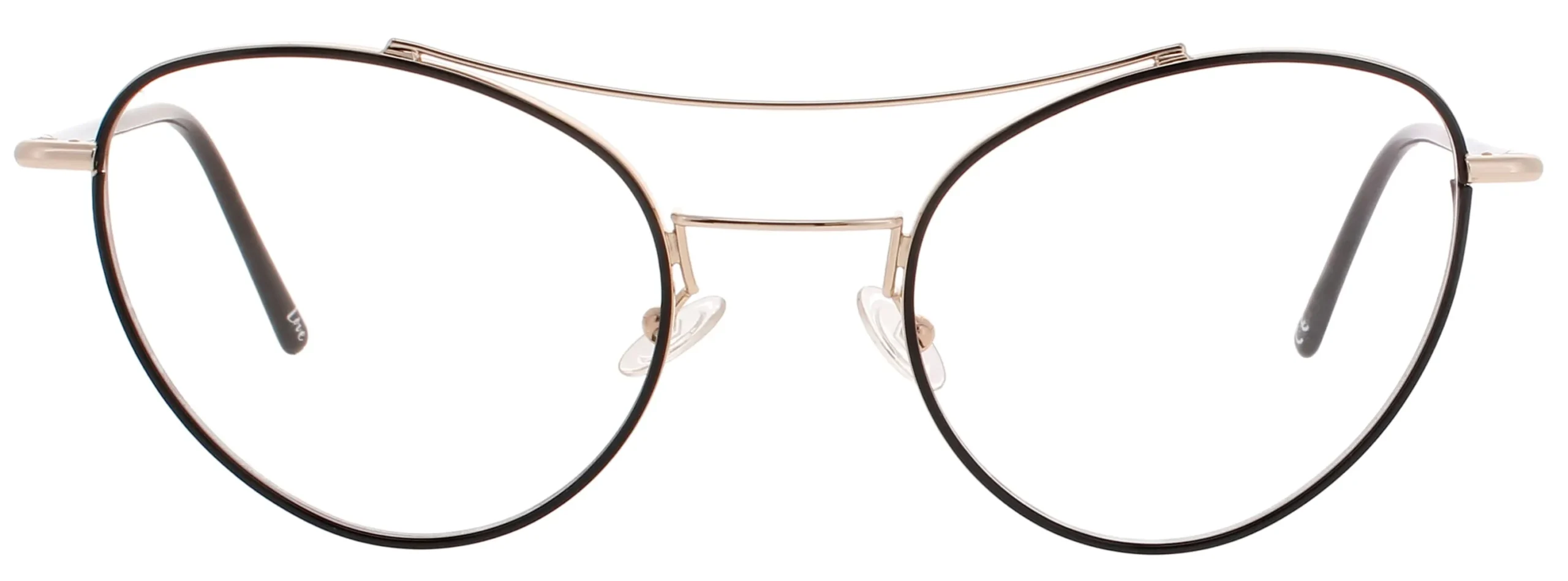 Andy Wolf 4717 D Eyeglasses Gold 53mm Women 2