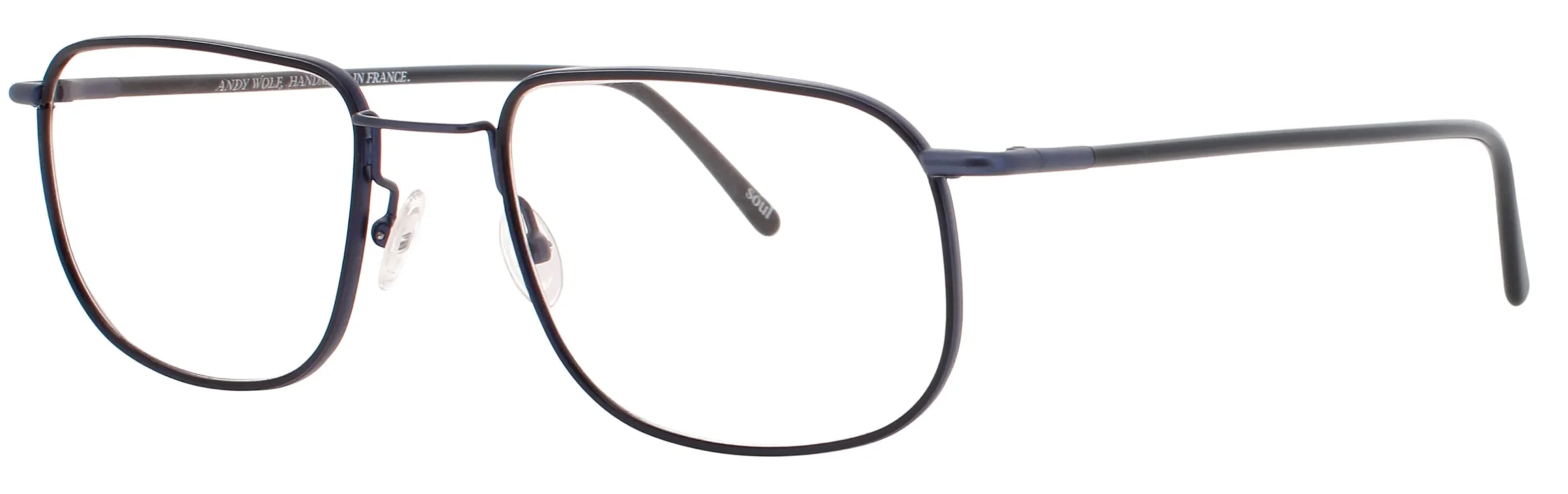 Andy Wolf 4718 D Eyeglasses Blue 55mm Men