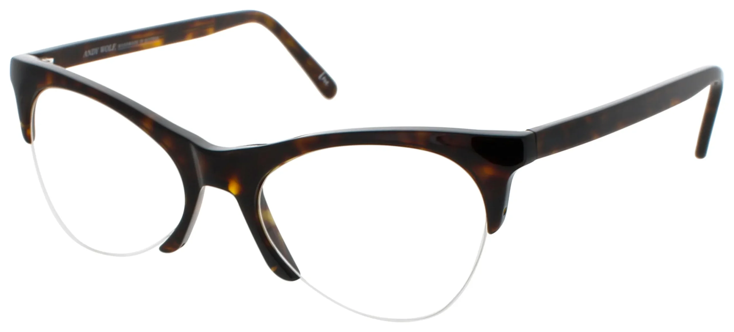 Andy Wolf 5078 B Eyeglasses Dark Havana 52mm Women