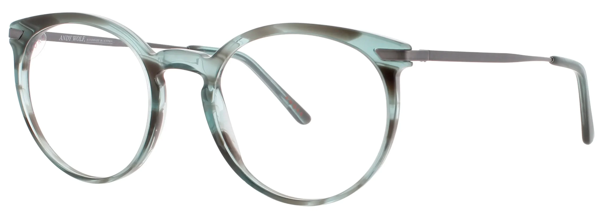 Andy Wolf 5074 G Eyeglasses Teal 51mm Women