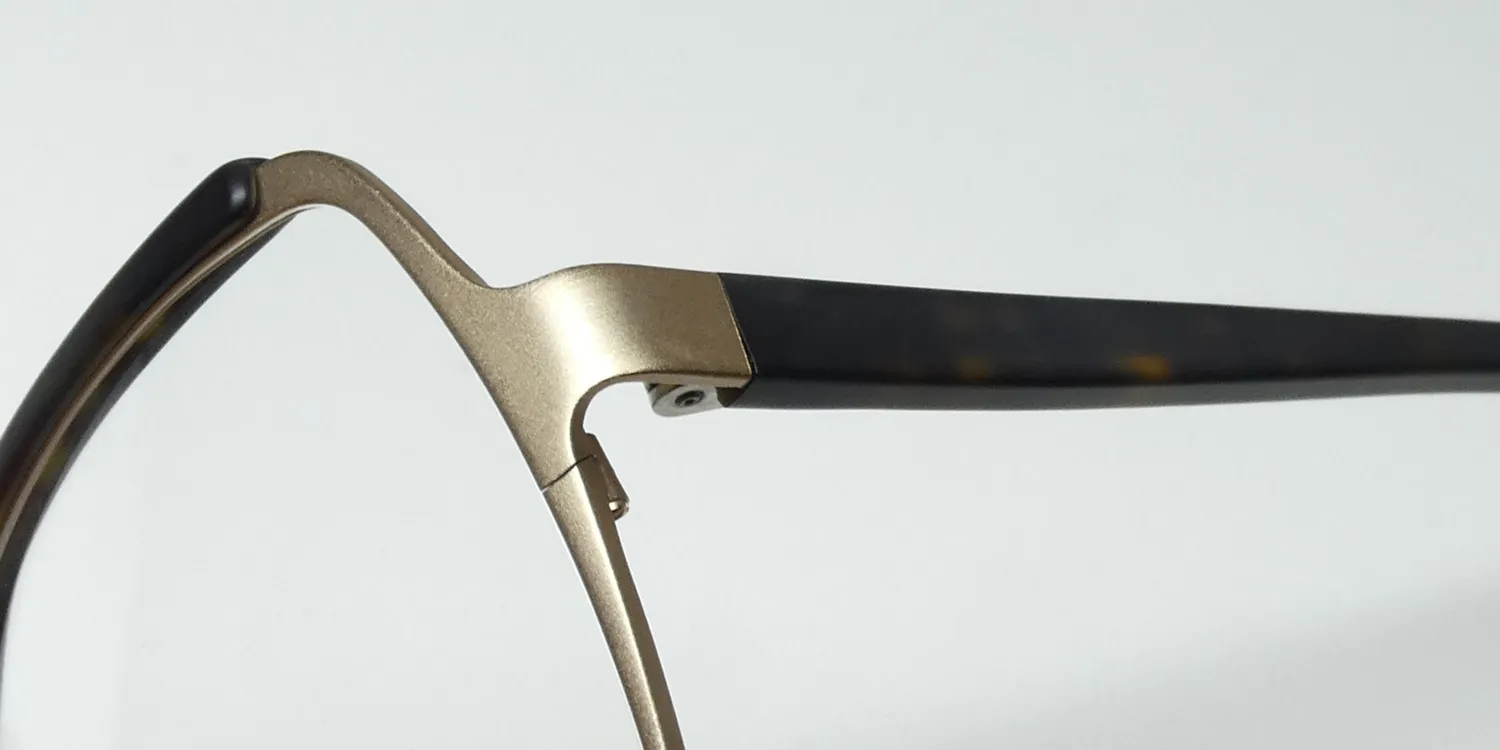 Andy Wolf Kinsley b Eyeglasses Matte Tortoise 55mm 6