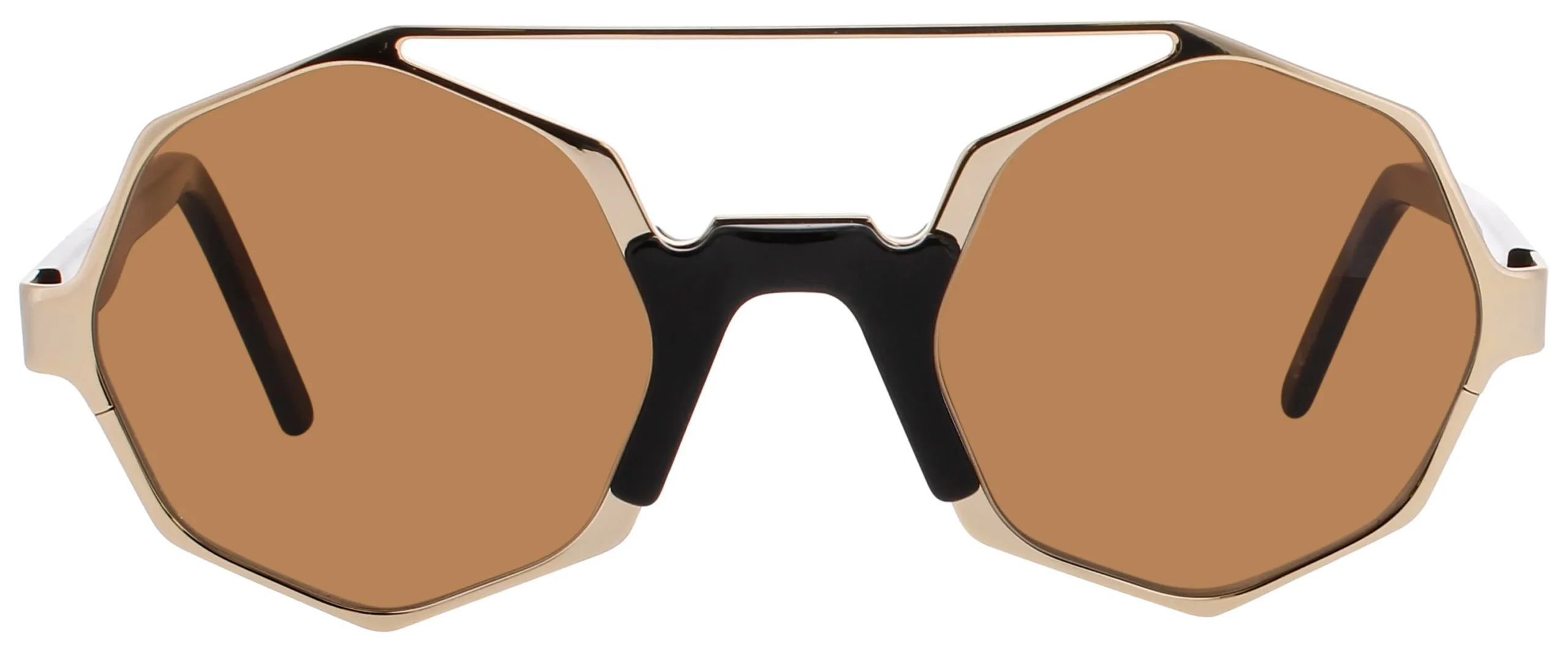 Andy Wolf ARLO D Sunglasses Gold 50mm Unisex 2
