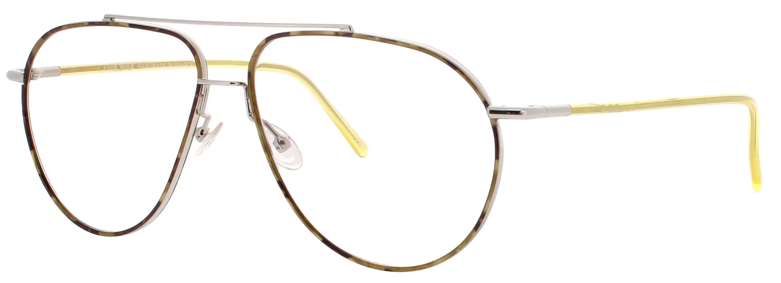 Andy Wolf 4726 D Eyeglasses Silver 60mm Men