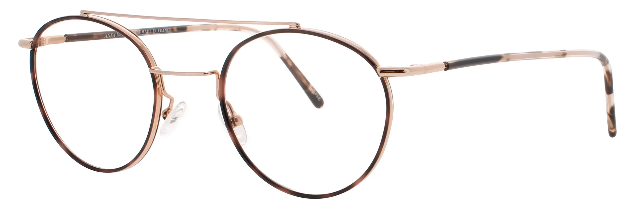 Andy Wolf 4727 D Eyeglasses Rosegold 50mm Unisex