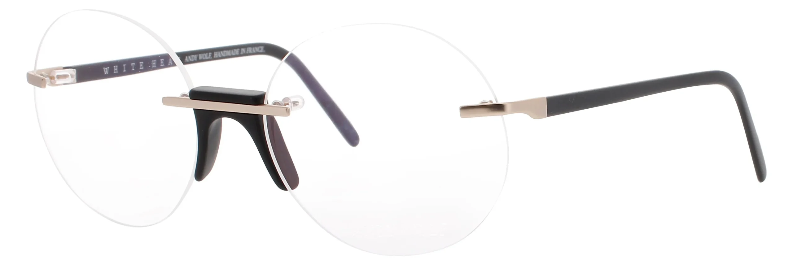 Andy Wolf IGNACIO A Sunglasses Gold 55mm Unisex