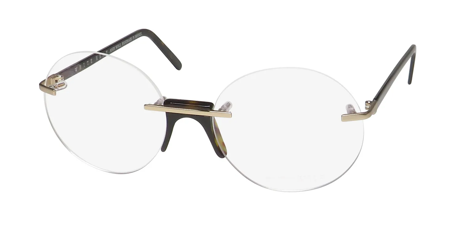 Andy Wolf IGNACIO b Eyeglasses Matte Gold 55mm Unisex