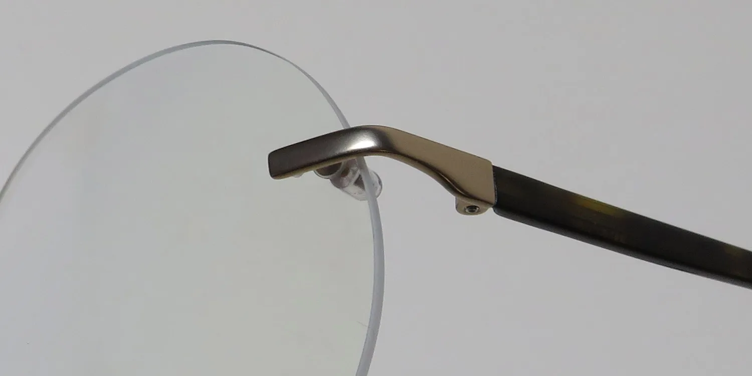 Andy Wolf IGNACIO b Eyeglasses Matte Gold 55mm Unisex 6