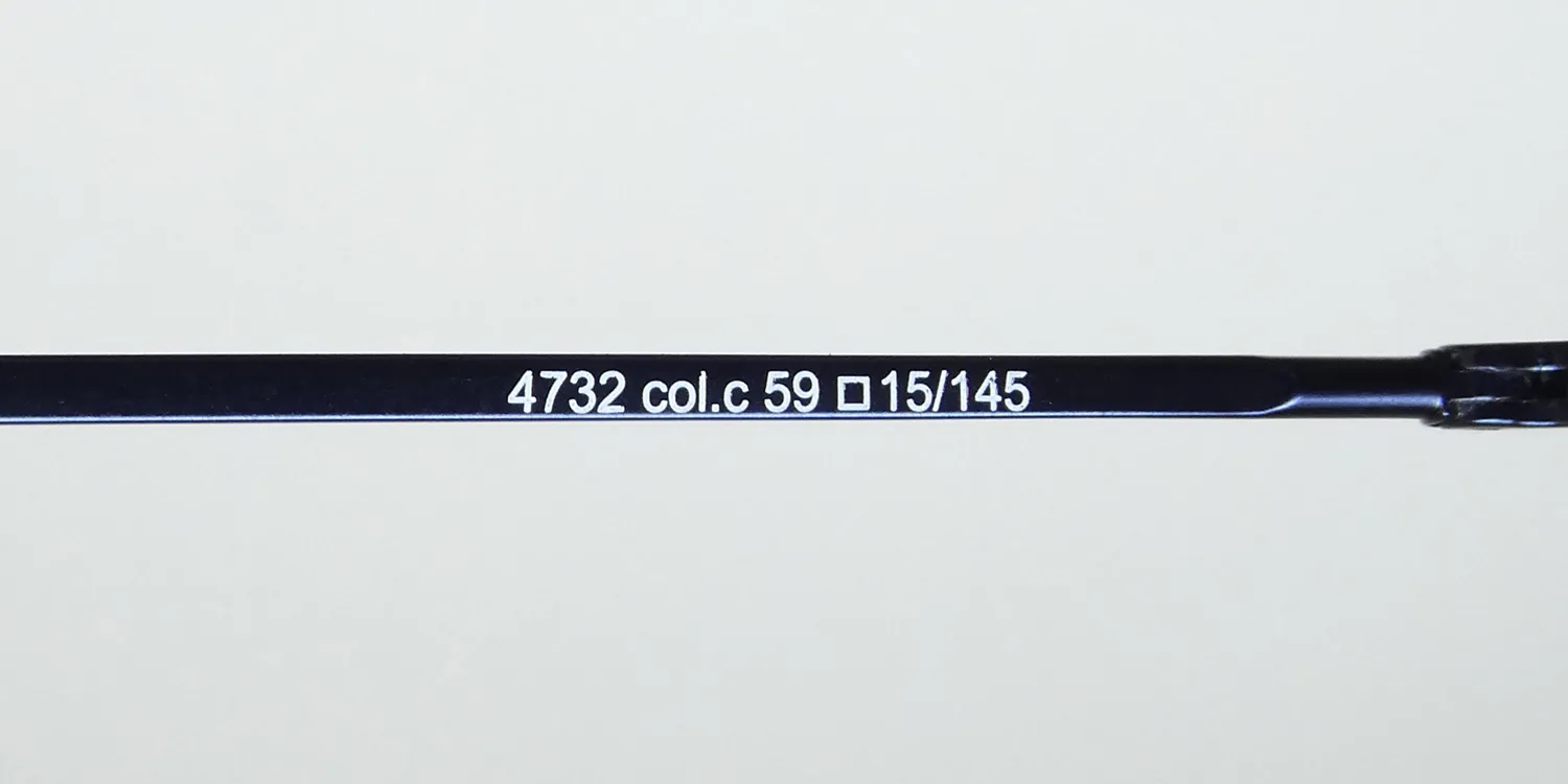 Andy Wolf 4732 c Eyeglasses Navy Blue 59mm 8