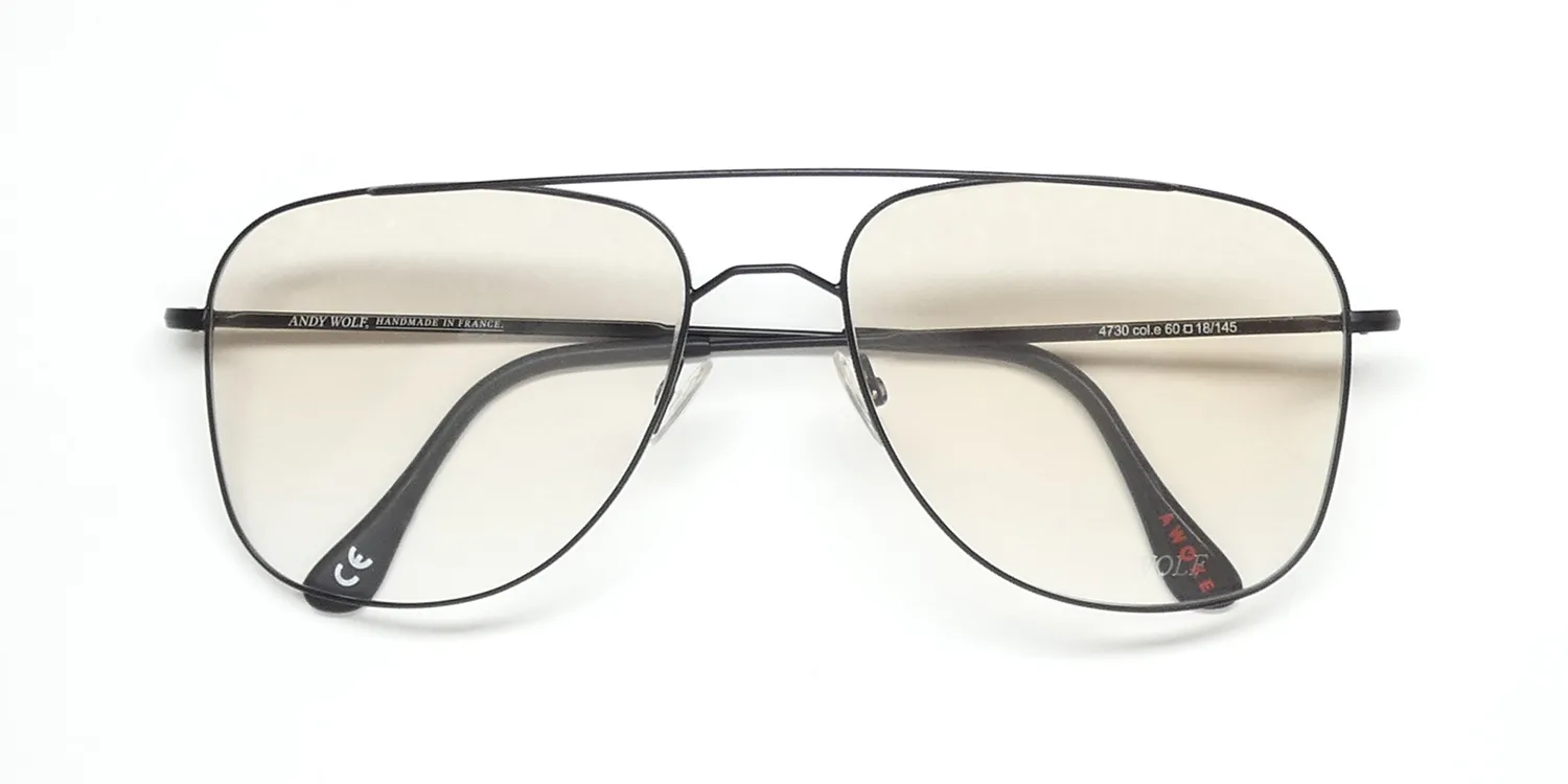 Andy Wolf 4730 e Eyeglasses Matte Black 60mm 2