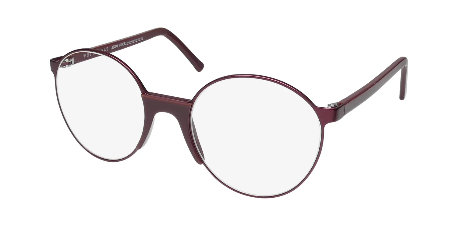 Andy Wolf Hiltunen j Eyeglasses Red 53mm Unisex