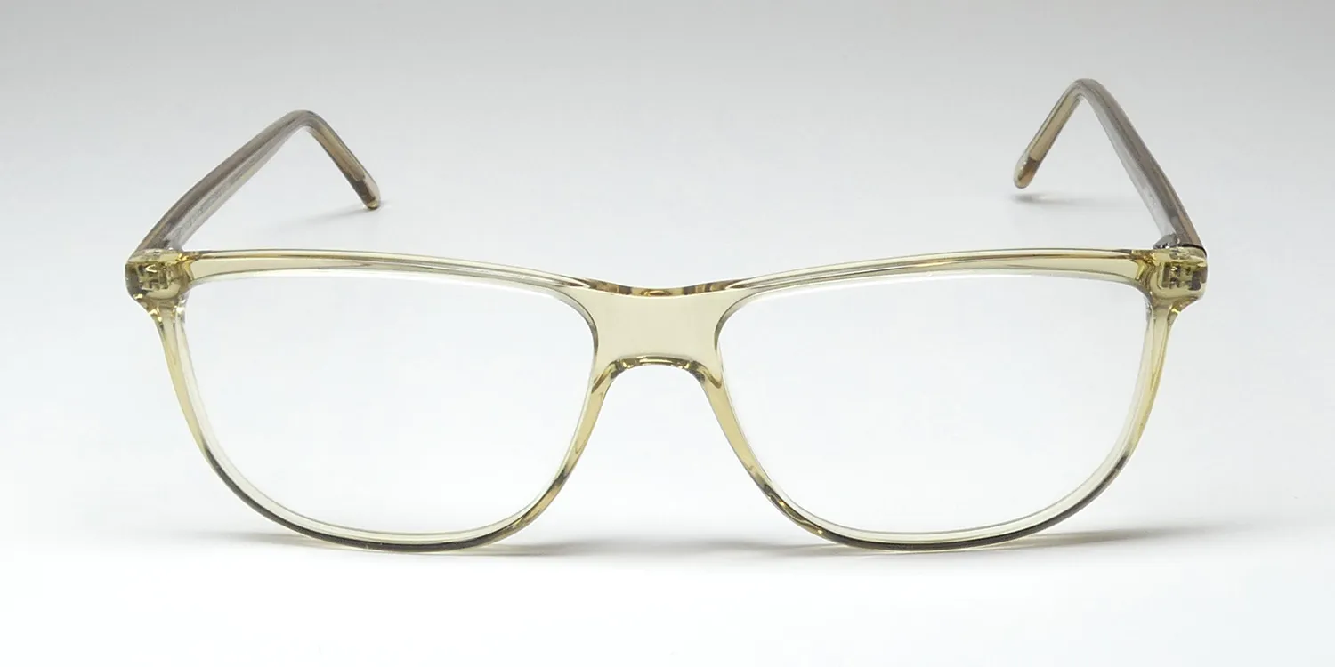 Andy Wolf 4562 f Eyeglasses Crystal Yellow Brown 58mm 3