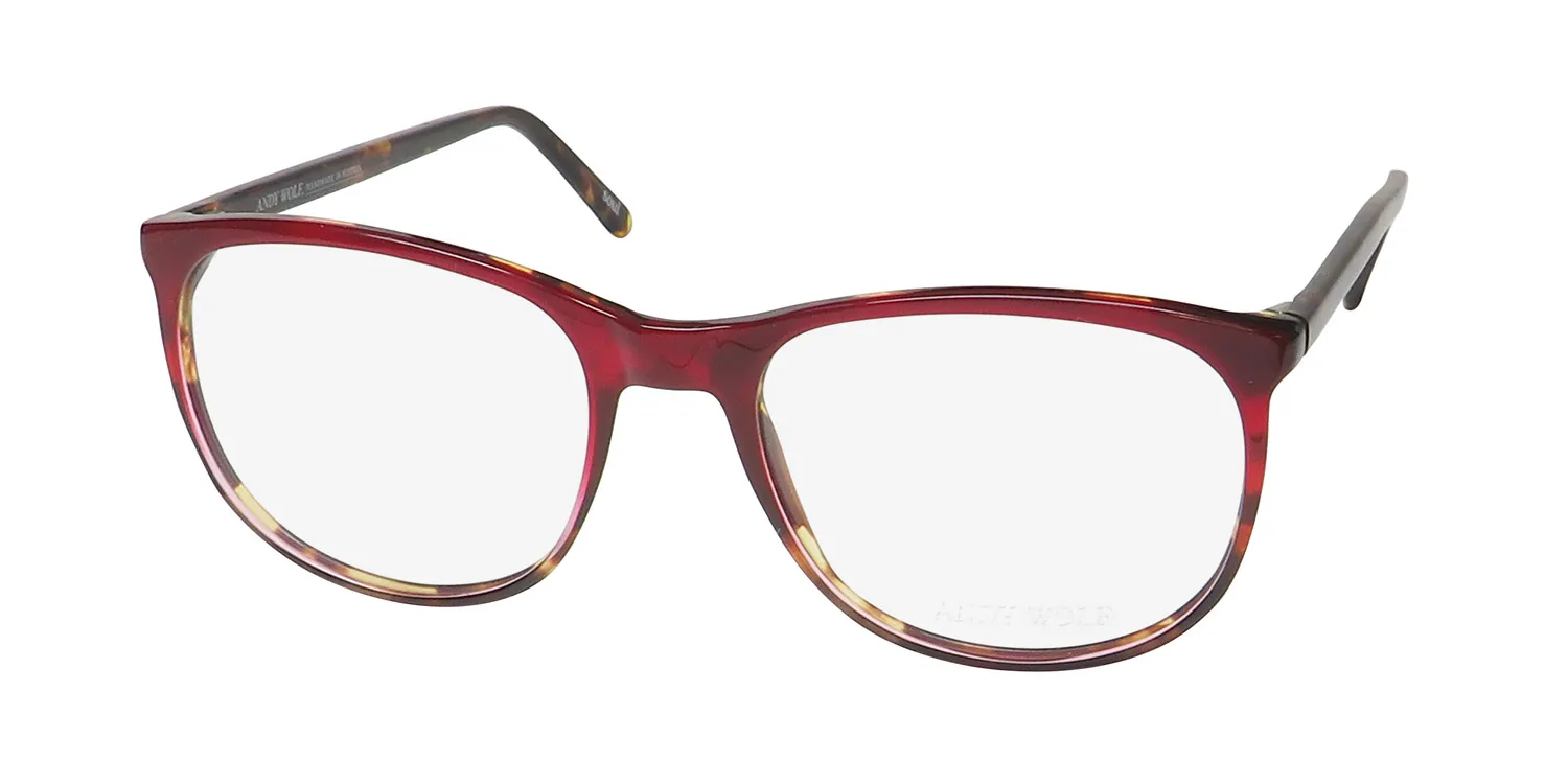 Andy Wolf 4564 e Eyeglasses Red 55mm