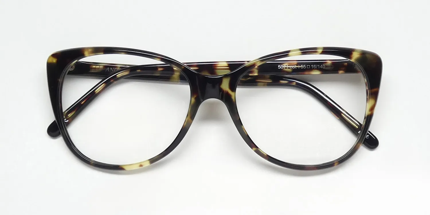 Andy Wolf 5071 i Eyeglasses Brown 55mm 2