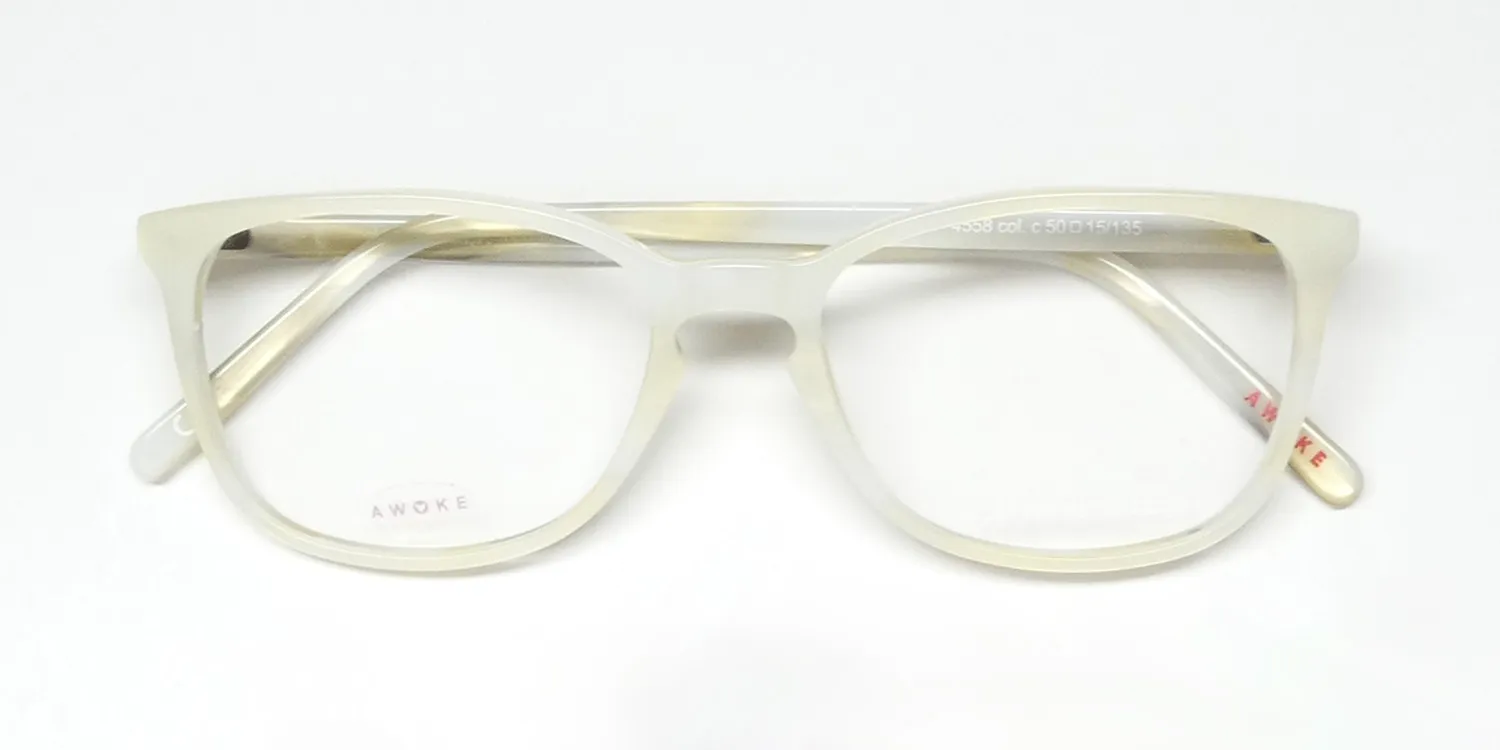 Andy Wolf 4558 c Eyeglasses White Pearl 50mm Unisex 2
