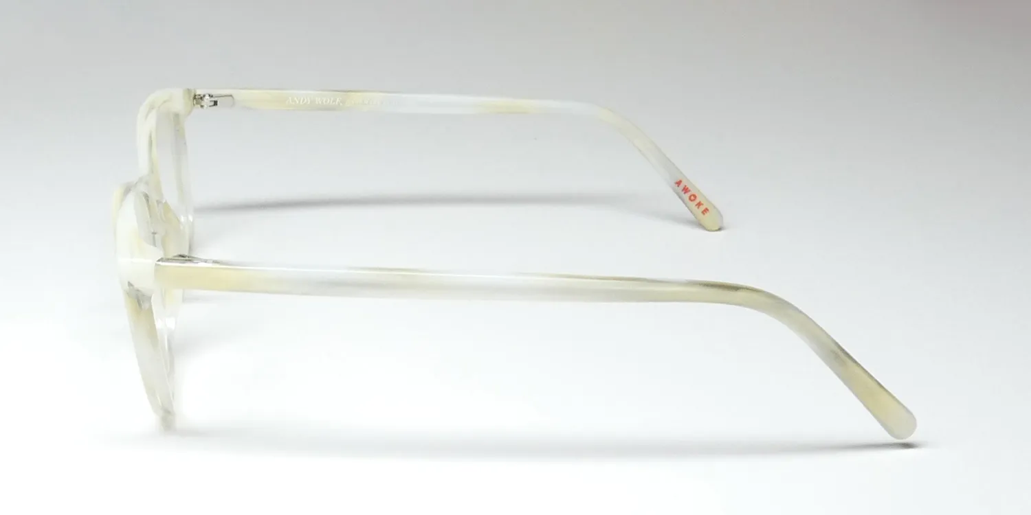 Andy Wolf 4558 c Eyeglasses White Pearl 50mm Unisex 4