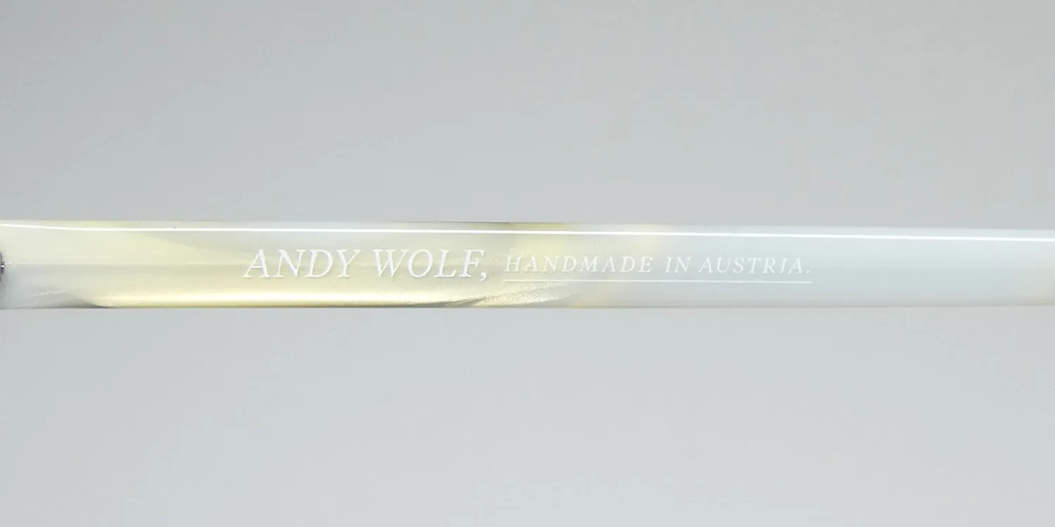 Andy Wolf 4558 c Eyeglasses White Pearl 50mm Unisex 7
