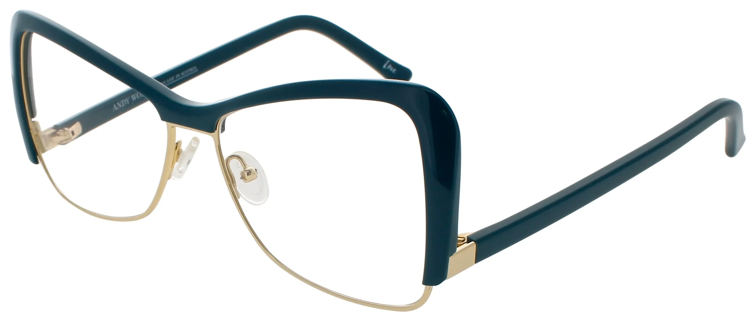 Andy Wolf 5083 D Eyeglasses Teal 56mm Women