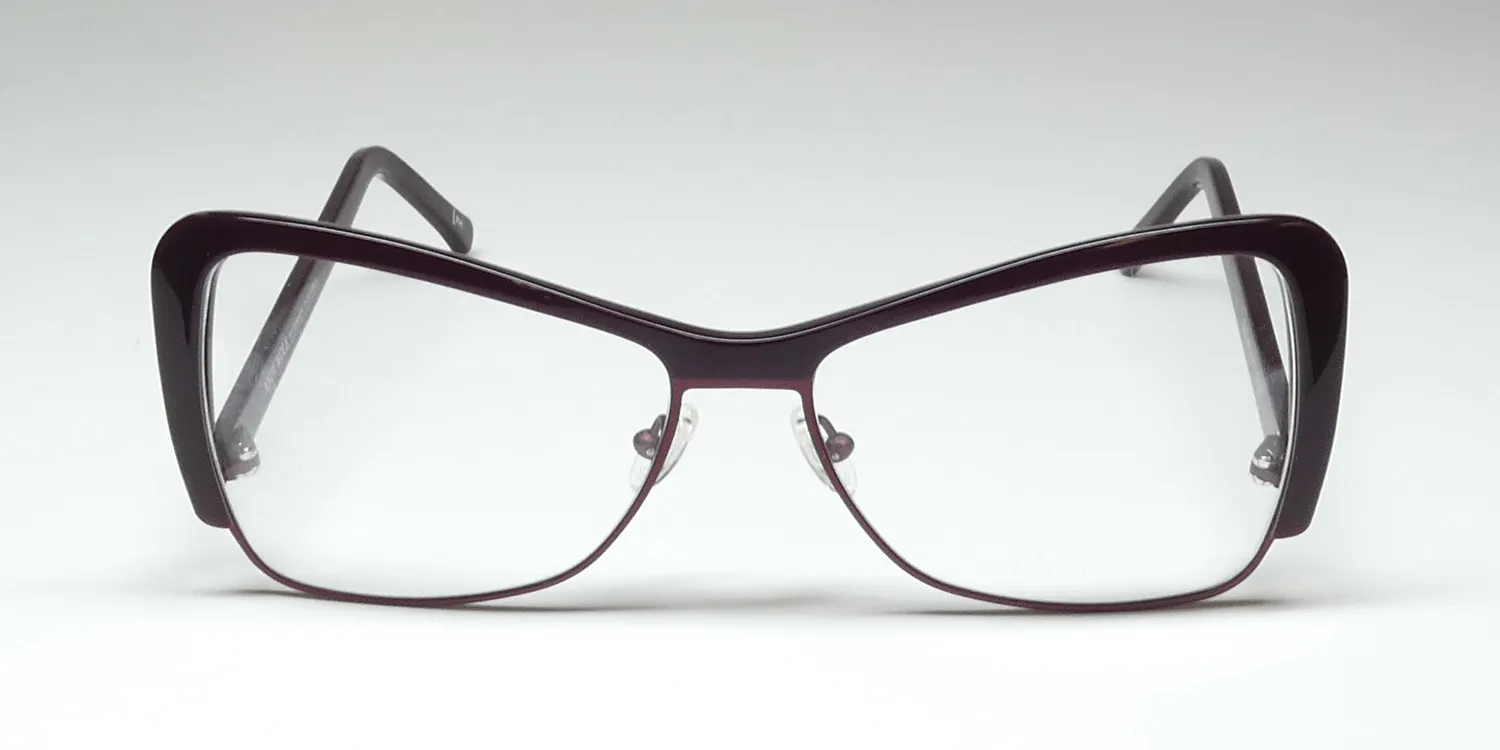 Andy Wolf 5083 e Eyeglasses Burgundy 56mm 3