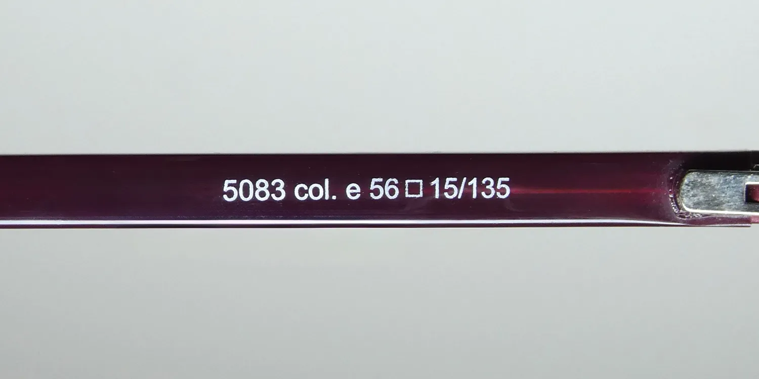 Andy Wolf 5083 e Eyeglasses Burgundy 56mm 8