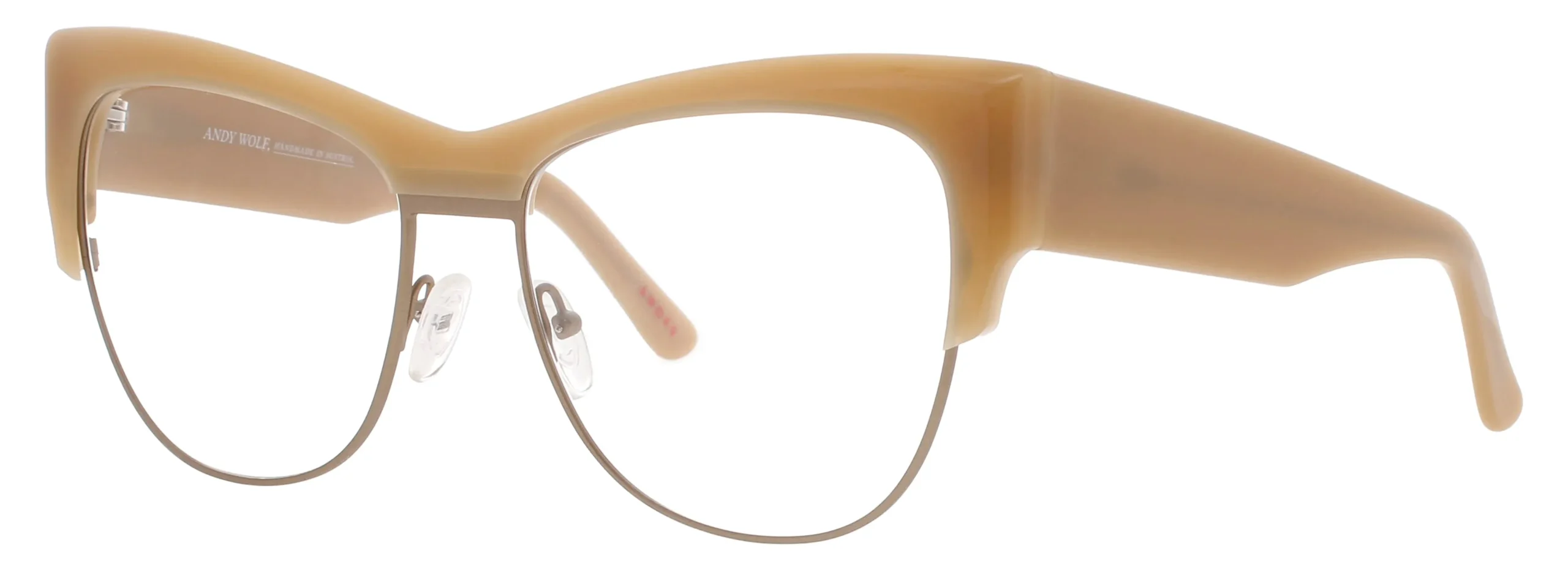 Andy Wolf 5084 C Eyeglasses Brown 57mm Women