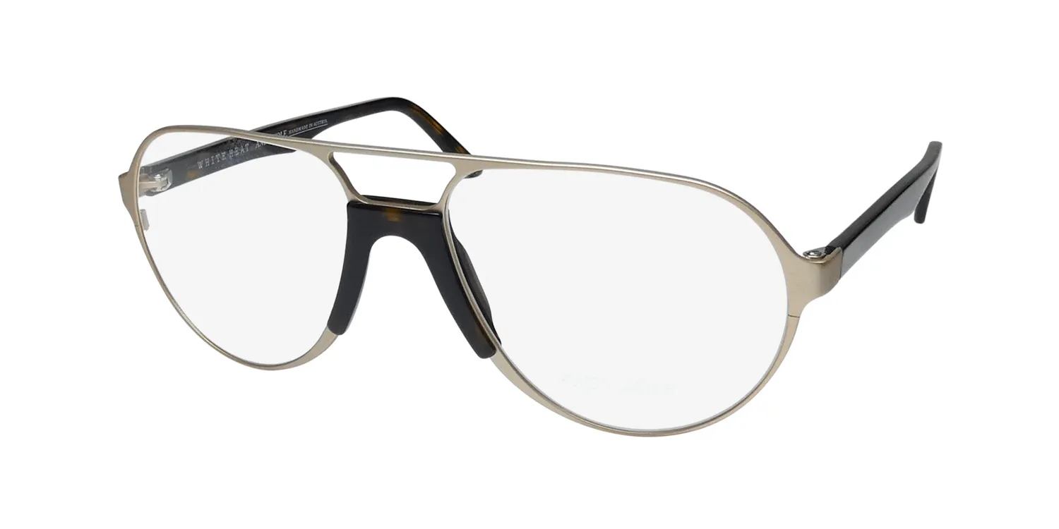 Andy Wolf Adams b Eyeglasses Matte Gold 59mm