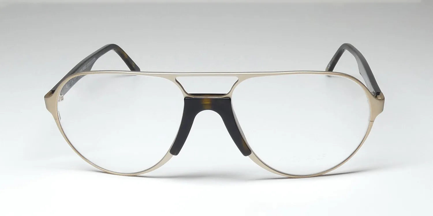 Andy Wolf Adams b Eyeglasses Matte Gold 59mm 3