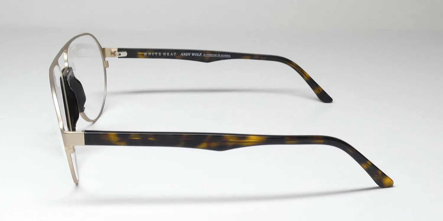 Andy Wolf Adams b Eyeglasses Matte Gold 59mm 4