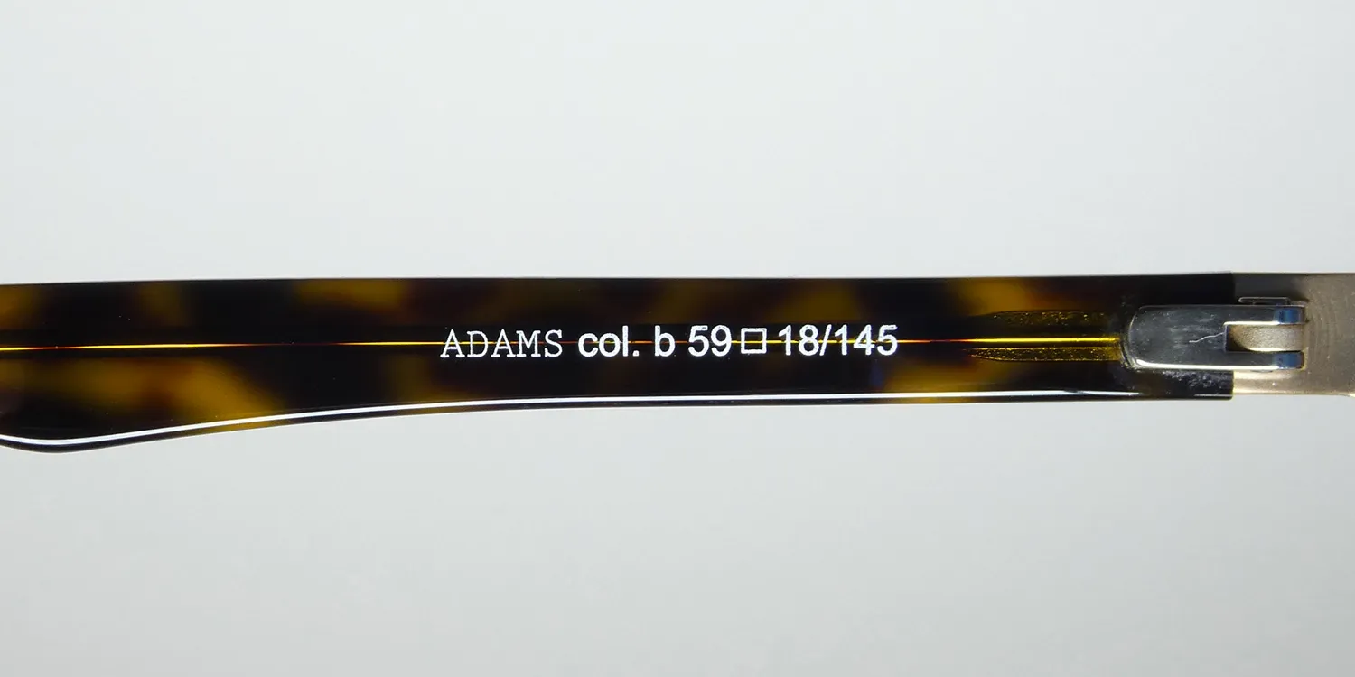 Andy Wolf Adams b Eyeglasses Matte Gold 59mm 8