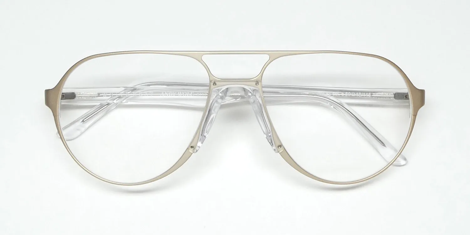 Andy Wolf Adams c Eyeglasses Matte Gold 59mm 2