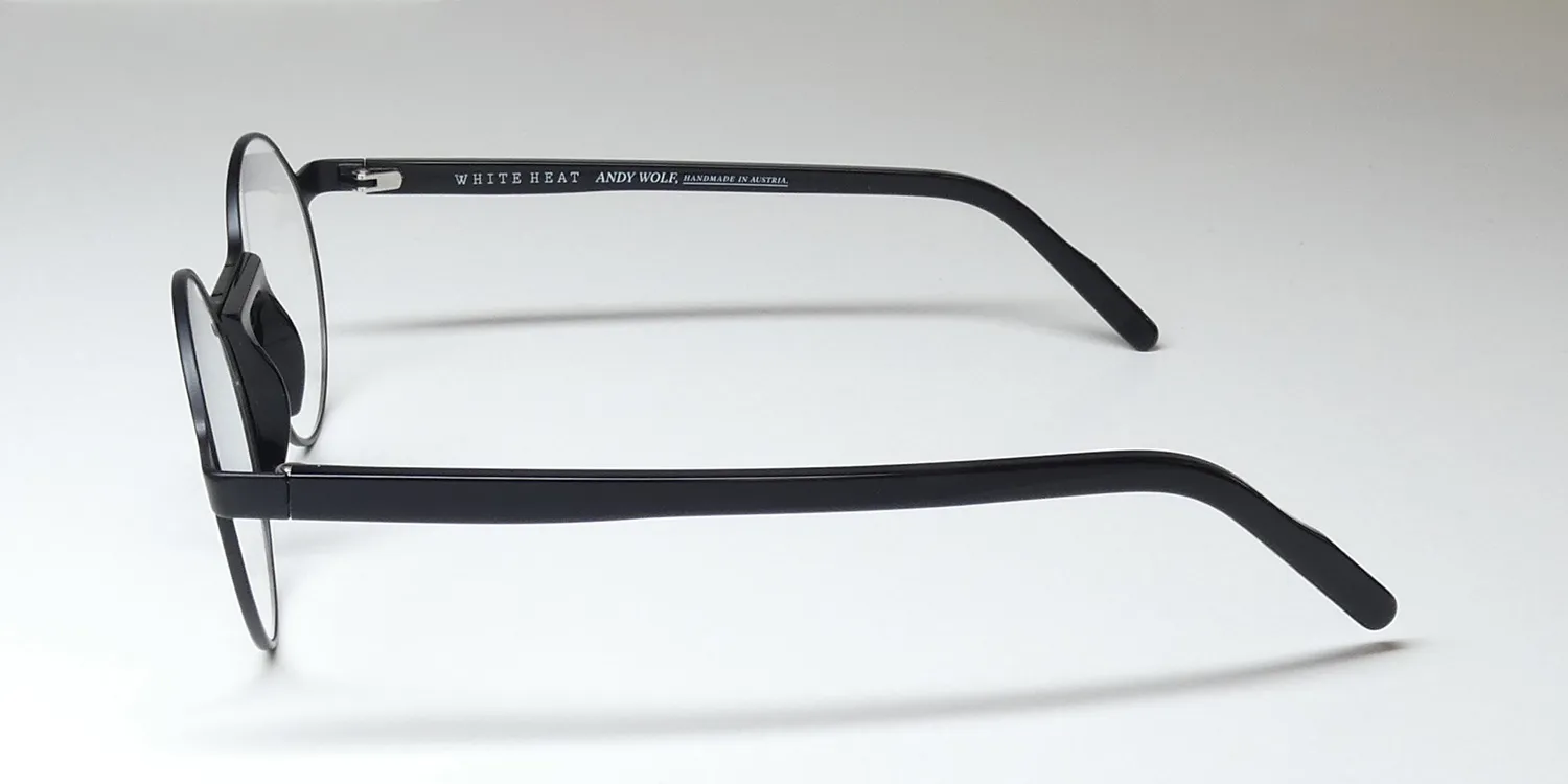 Andy Wolf Olm a Eyeglasses Black 47mm Unisex 4