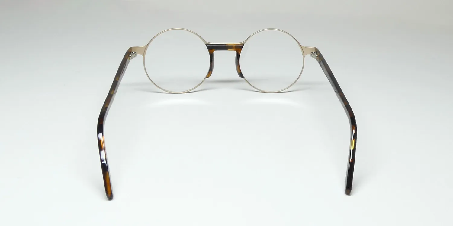 Andy Wolf Olm b Eyeglasses Matte Gold 47mm Unisex 5