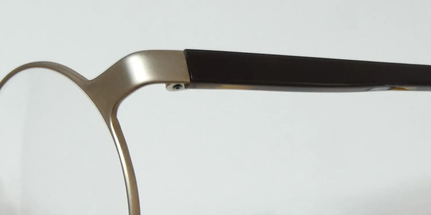 Andy Wolf Olm b Eyeglasses Matte Gold 47mm Unisex 6