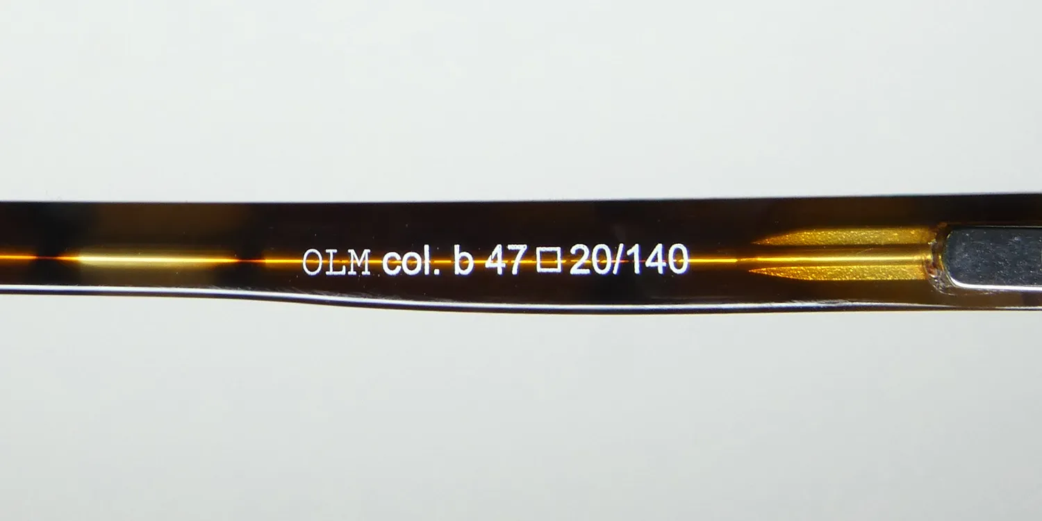 Andy Wolf Olm b Eyeglasses Matte Gold 47mm Unisex 8