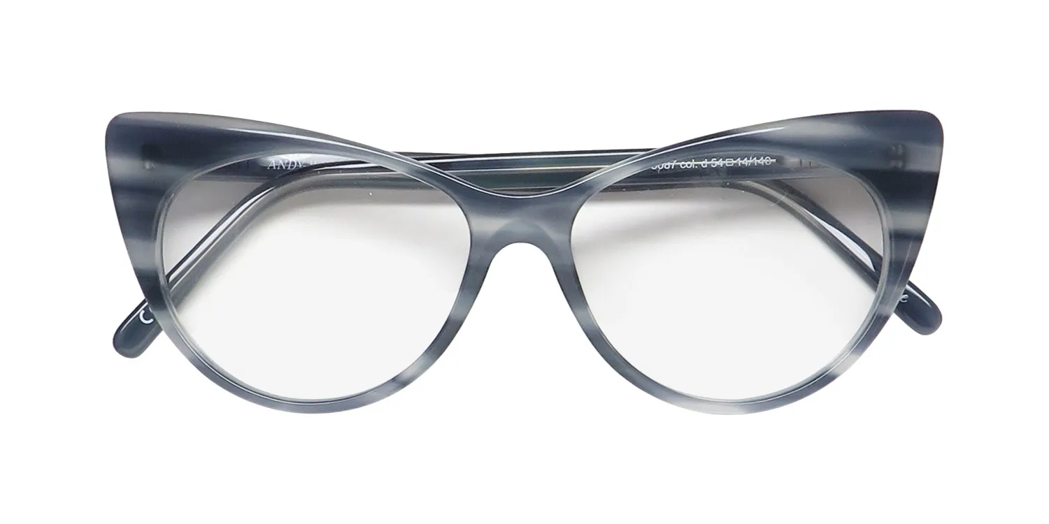 Andy Wolf 5087 d Eyeglasses Blue 54mm 2