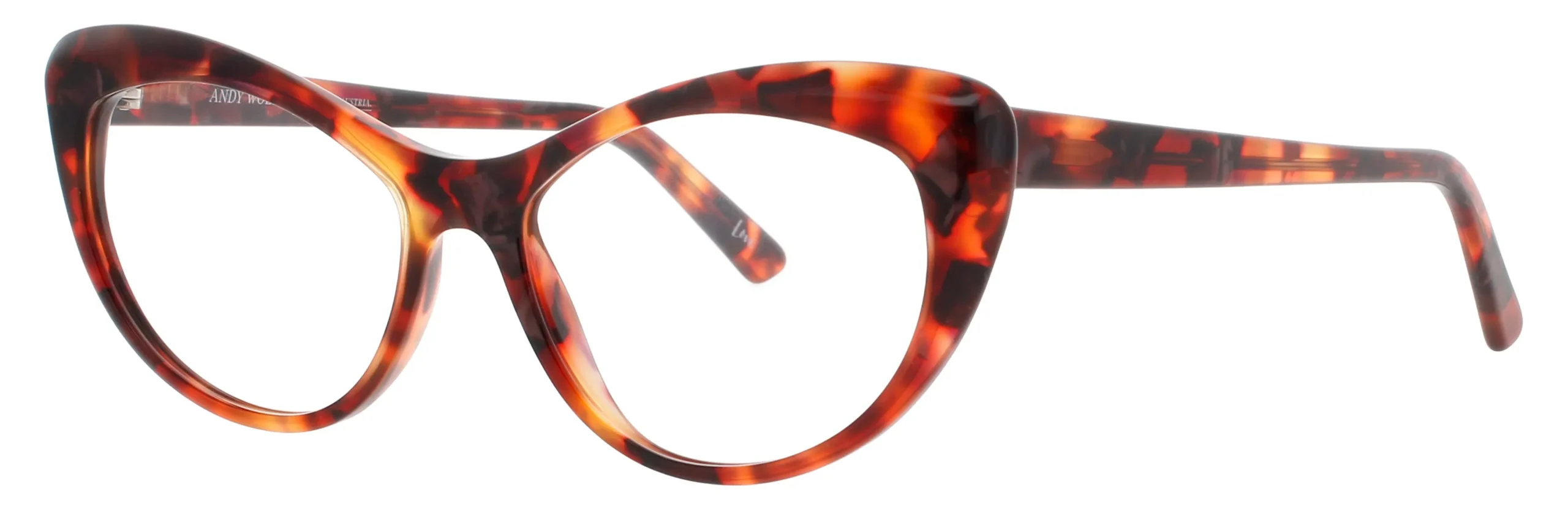 Andy Wolf 5088 C Eyeglasses Red 50mm Women