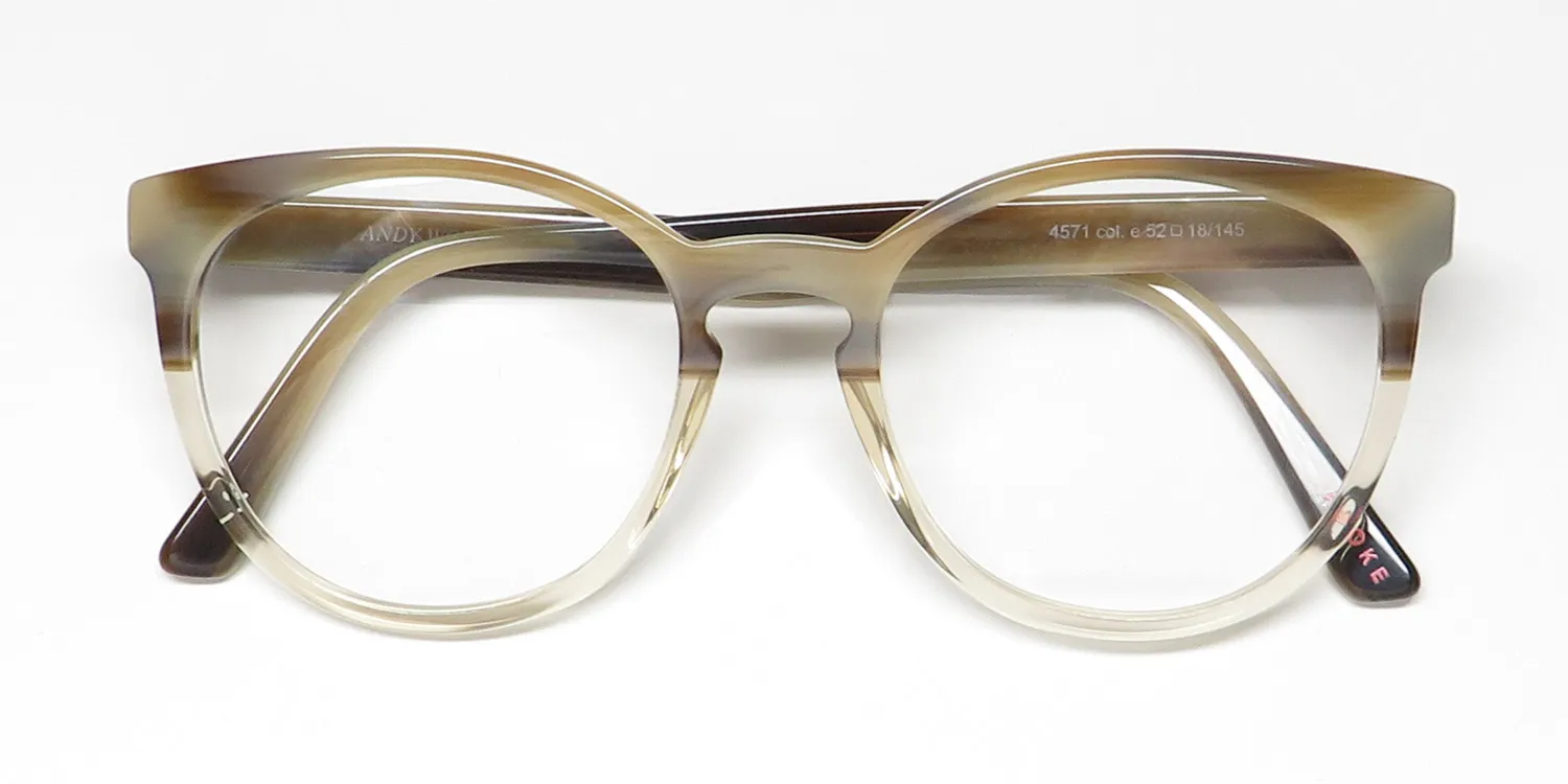 Andy Wolf 4571 e Eyeglasses Brown 52mm 2