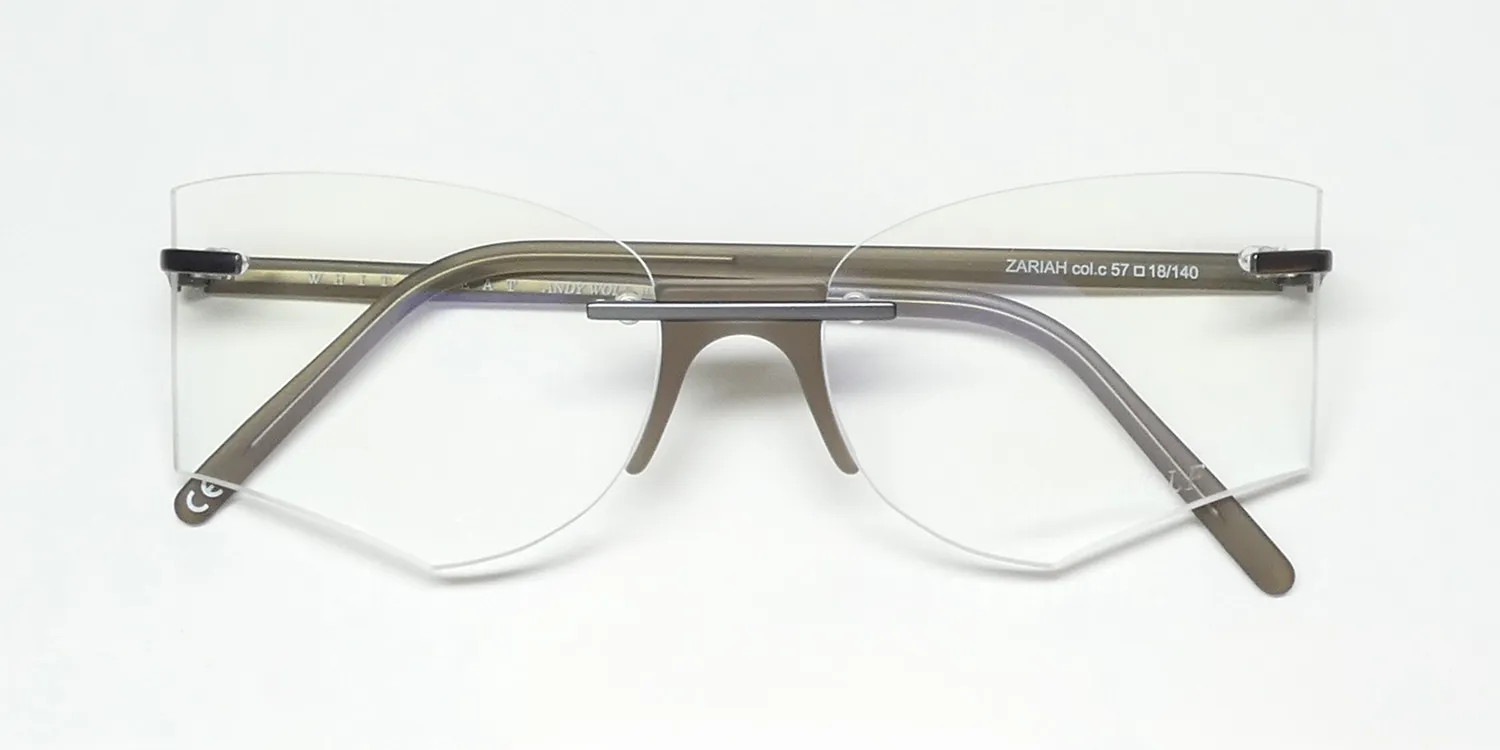 Andy Wolf Zariah c Eyeglasses Grey 57mm 2