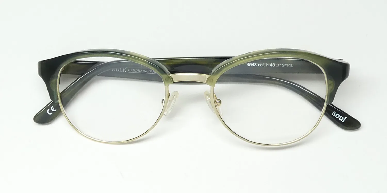 Andy Wolf 4543 h Eyeglasses Green 48mm Unisex 2
