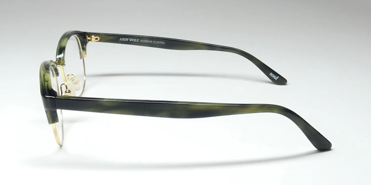 Andy Wolf 4543 h Eyeglasses Green 48mm Unisex 4