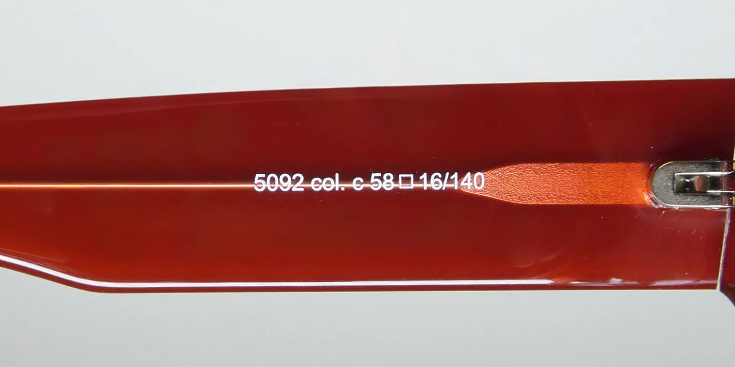 Andy Wolf 5092 c Eyeglasses Red 58mm 8