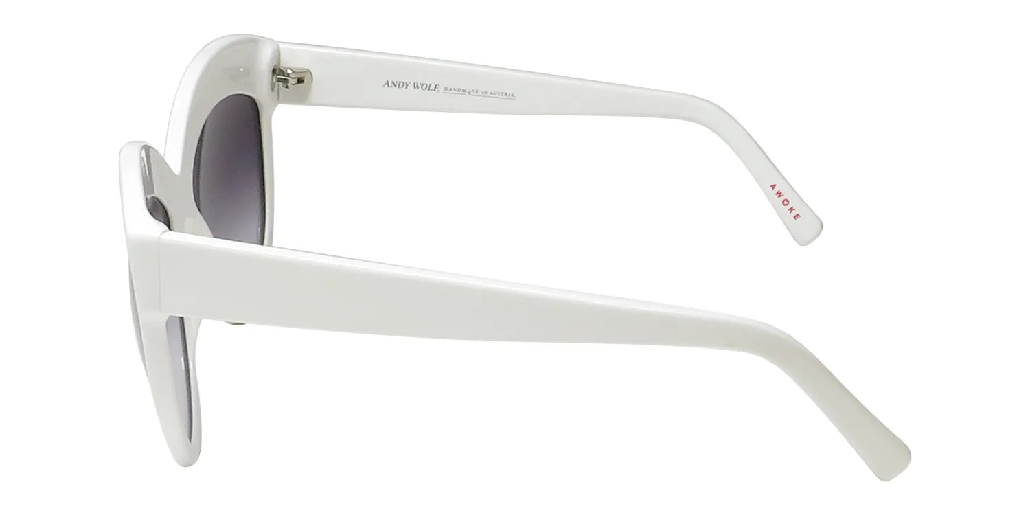 Andy Wolf Bahia e Sunglasses White 58mm 4