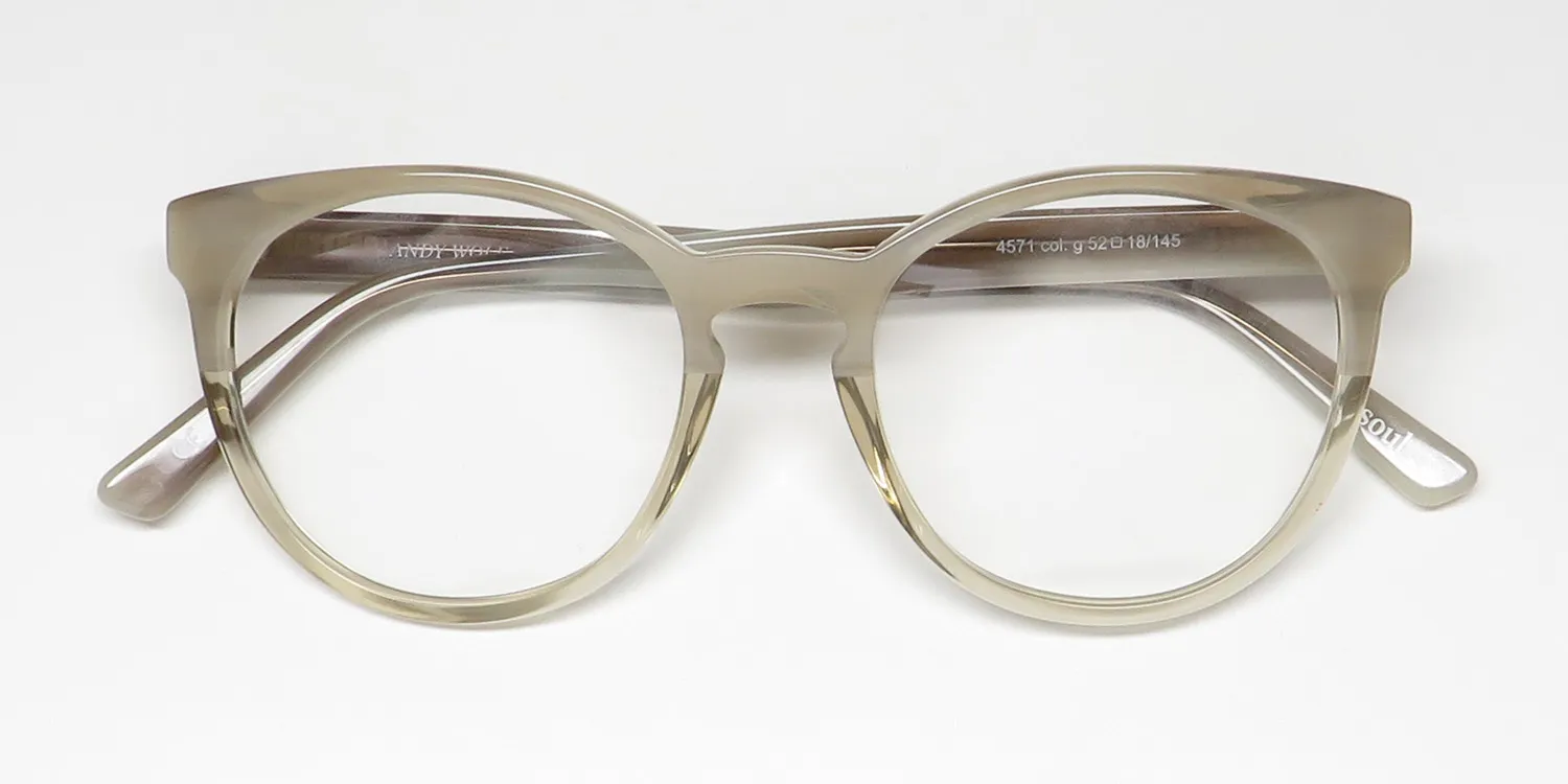 Andy Wolf 4571 g Eyeglasses Beige 52mm 2