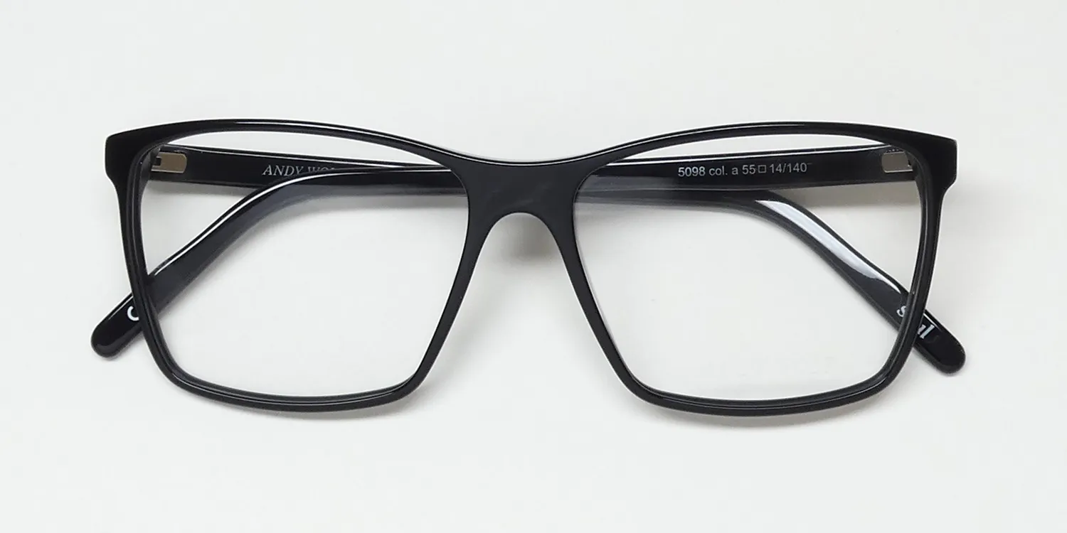 Andy Wolf 5098 a Eyeglasses Black 55mm 2
