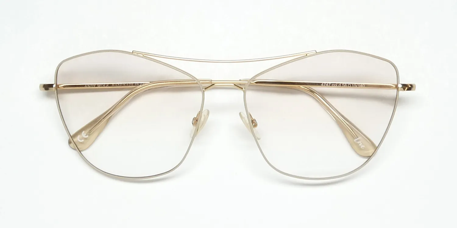 Andy Wolf 4747 d Eyeglasses Cream 58mm 2